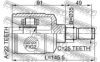 FEBEST 1211-ACC Joint, drive shaft